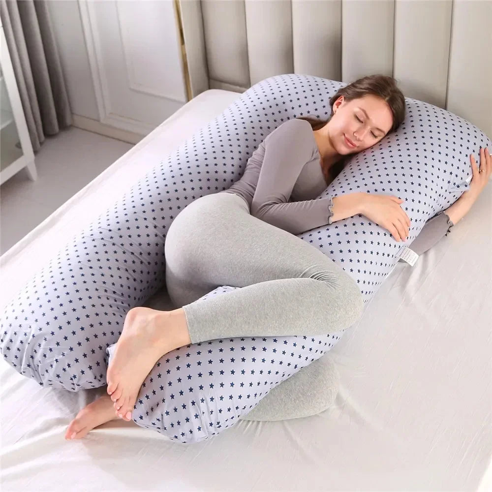 Coussin d’allaitement poudre d’étoile - Étoile - coussin d’allaitement