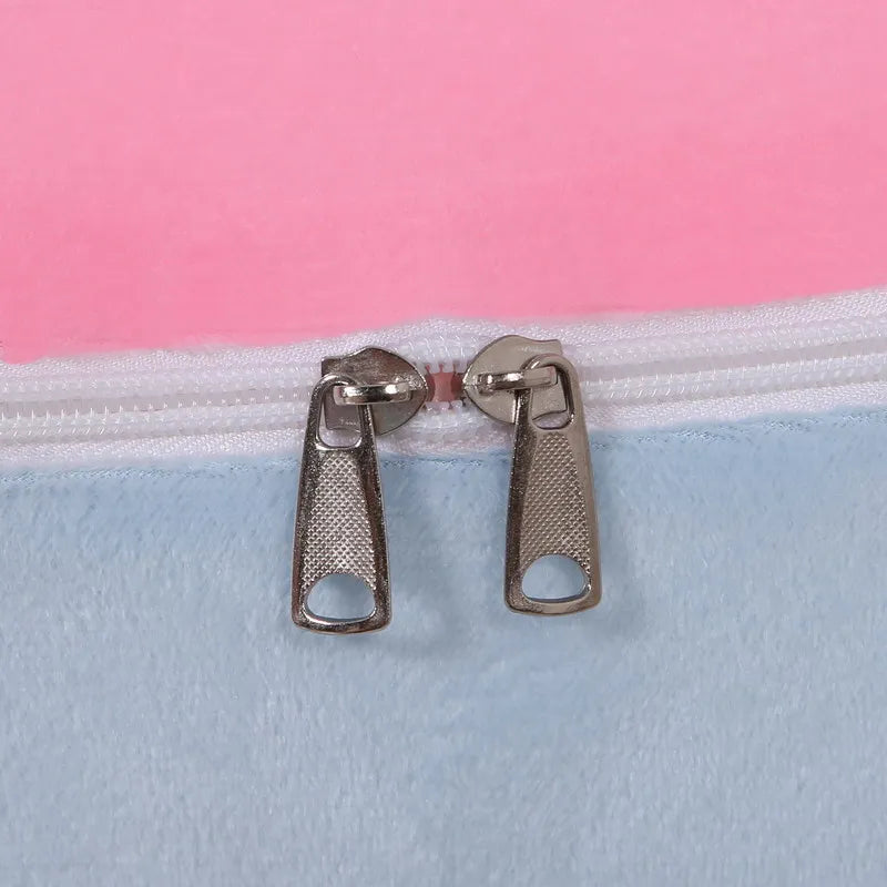 Coussin d’allaitement pour dormir - Rose et bleu - coussin d’allaitement