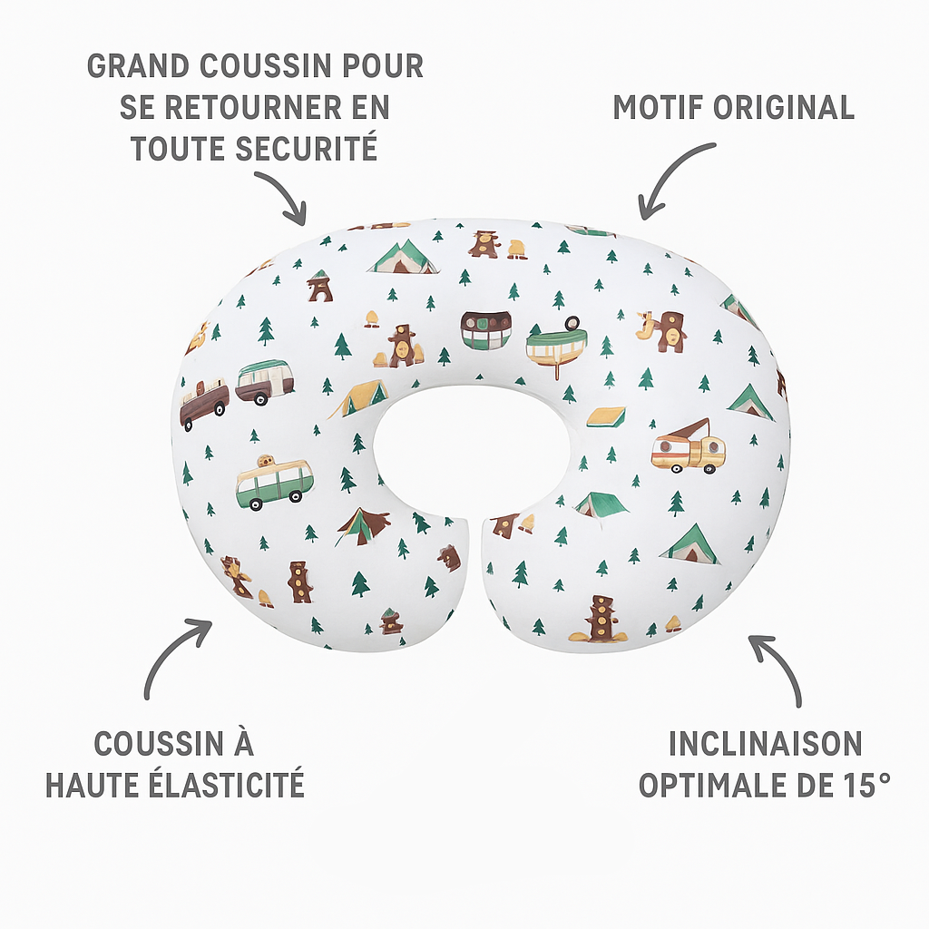 Coussin d’allaitement prémaman - Voiture bebe - coussin d’allaitement