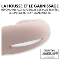 Coussin d’allaitement U microbilles - Rose