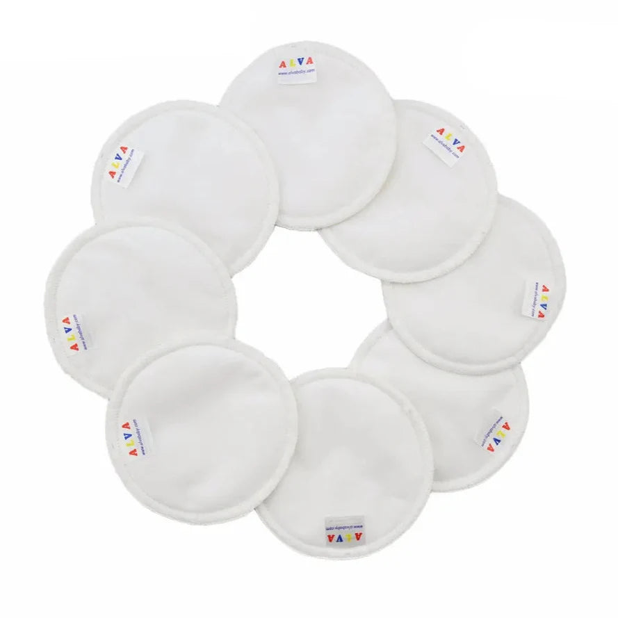 Coussinet d’allaitement bambou - Blanc - coussin d’allaitement
