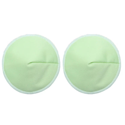 Coussinet d’allaitement lavable bio - Vert 2pcs - Coussinet d’allaitement