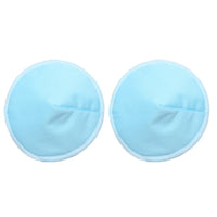 Coussinet d’allaitement lavable bio - Bleu 2pcs - Coussinet d’allaitement