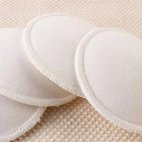 Coussinet d’allaitement lavable coton bio - Blanc - Coussinet d’allaitement