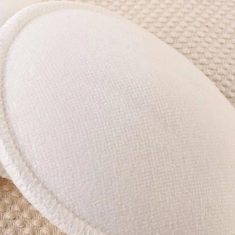 Coussinet d’allaitement lavable coton bio - Blanc - Coussinet d’allaitement