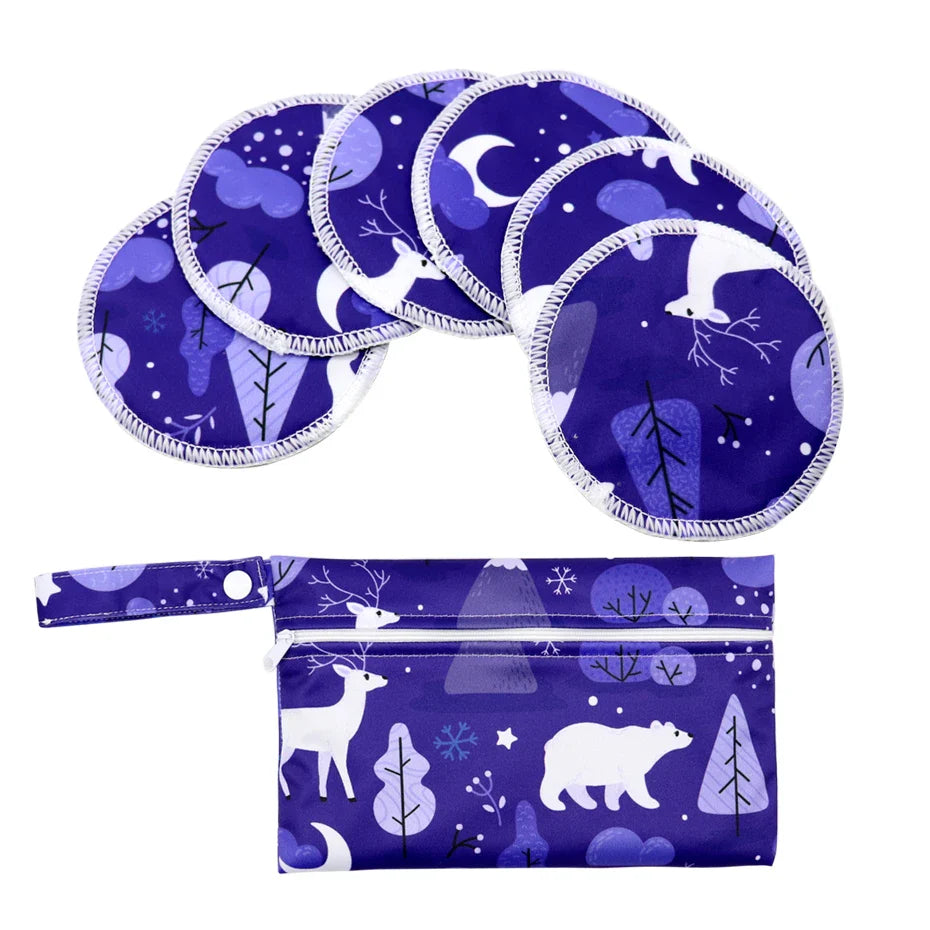 Coussinet d’allaitement lavable nuit - D - Coussinet d’allaitement