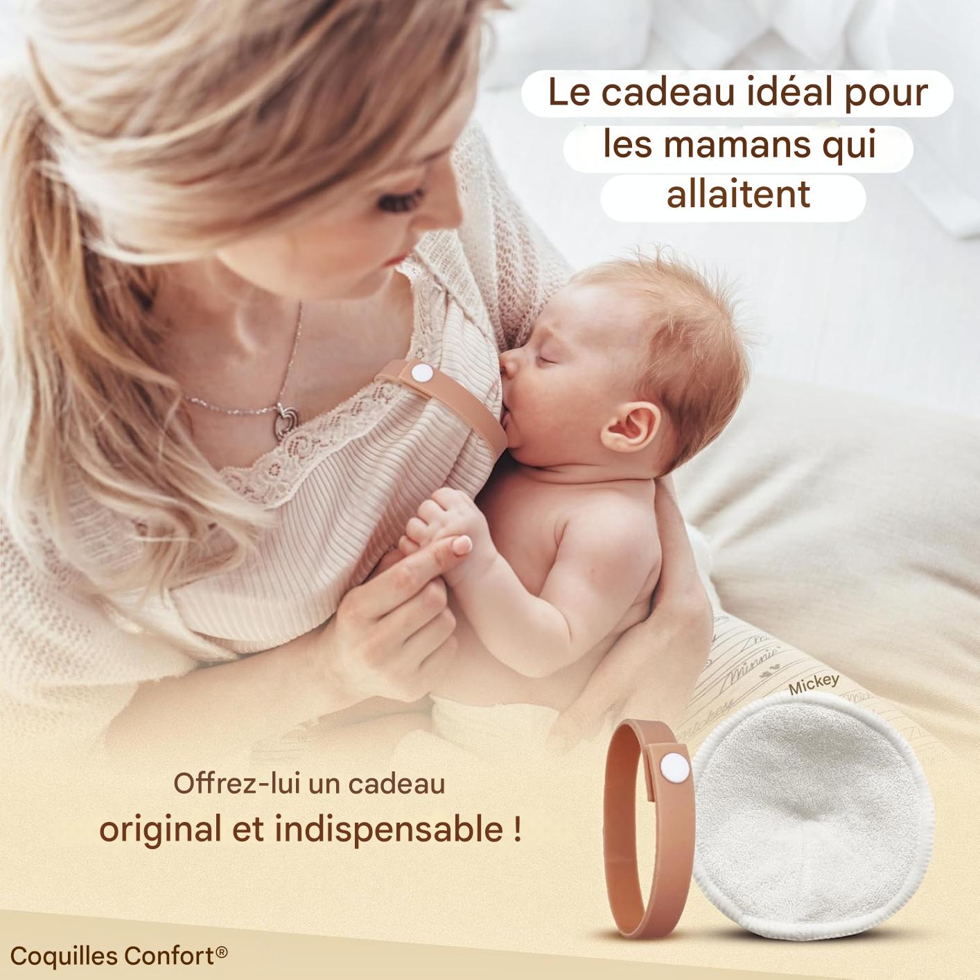 Coussinet d’allaitement réutilisable