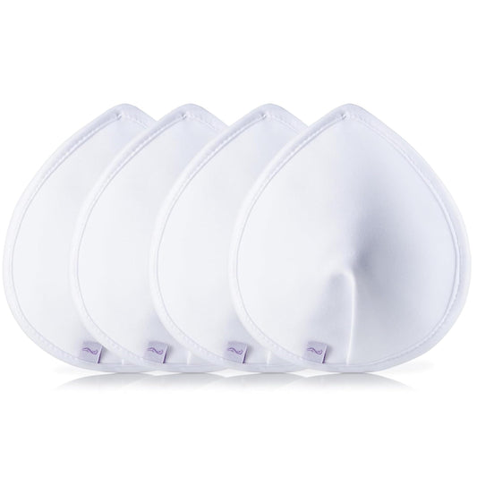 Coussinets d’allaitement lavables Ultra absorbant - 4 unité / Blanc