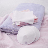 Coussinets d’allaitement lavables Ultra absorbant - 4 unité / Blanc