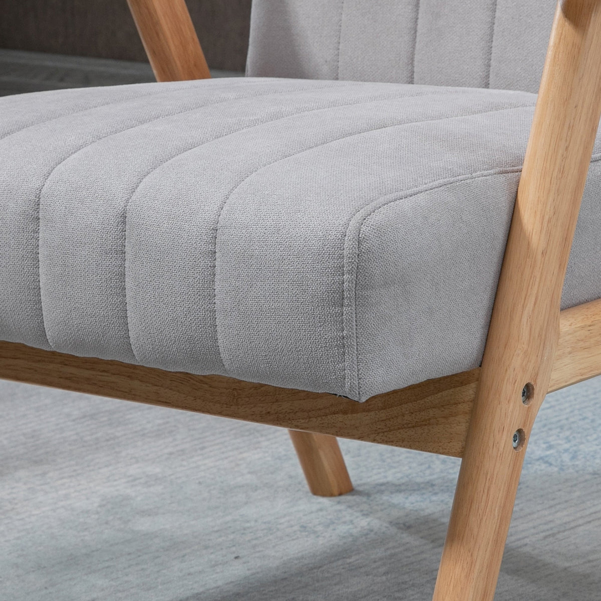 Fauteuil d’allaitement bébé - Gris - Fauteuil d’allaitement
