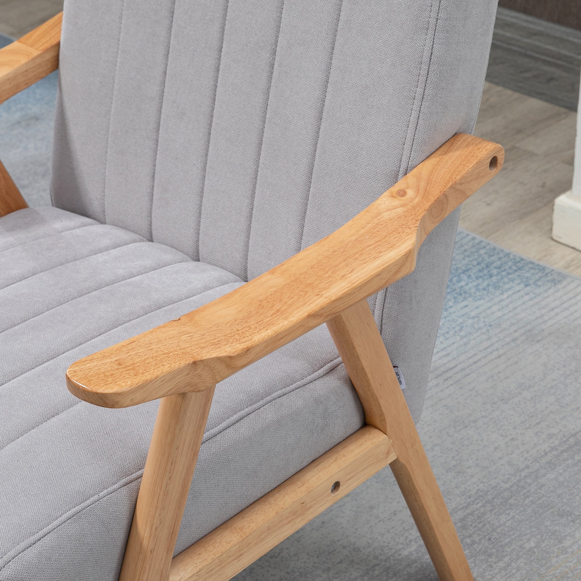 Fauteuil d’allaitement bébé - Gris - Fauteuil d’allaitement