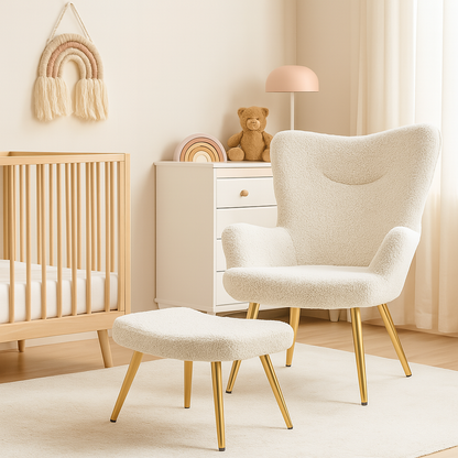 Fauteuil d’allaitement blanc - Ivory - Fauteuil d’allaitement