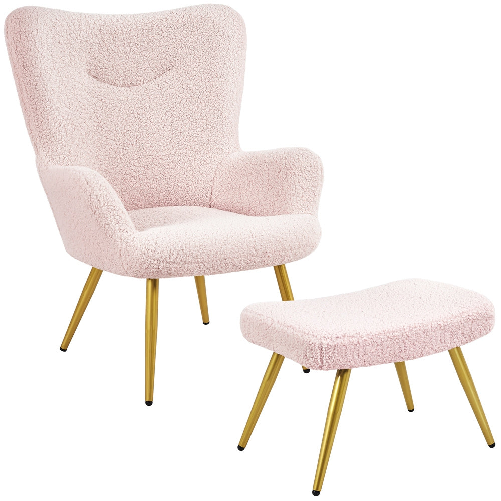Fauteuil d’allaitement confort - Rose - Fauteuil d’allaitement