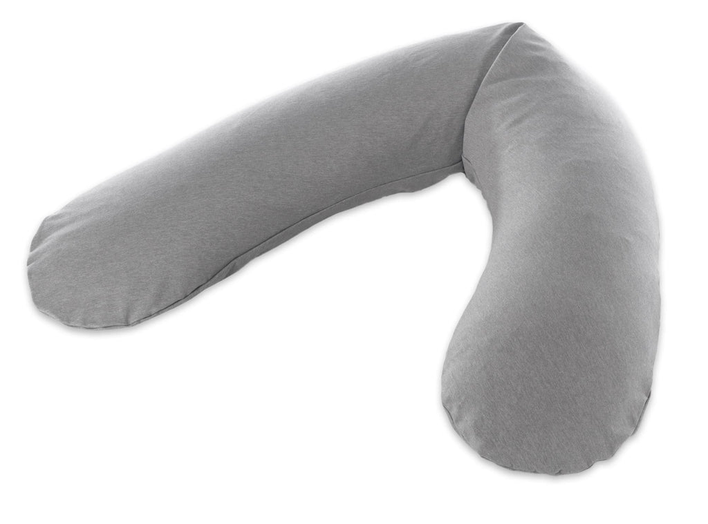 Grand coussin d’allaitement microbille - Gris