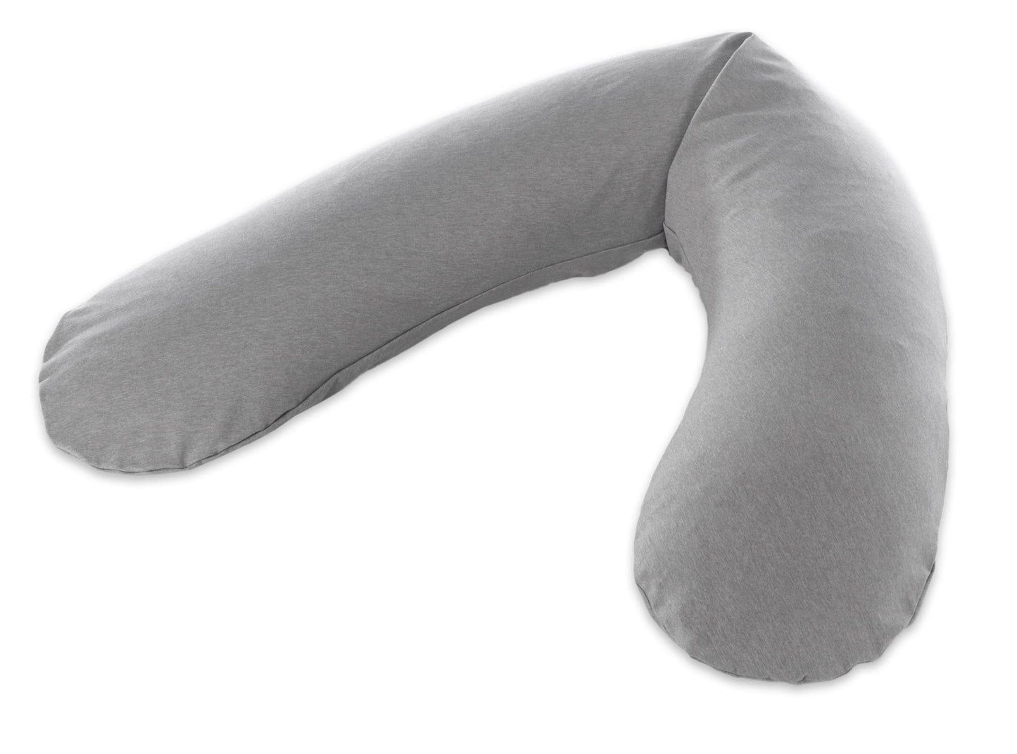 Grand coussin d’allaitement microbille - Gris