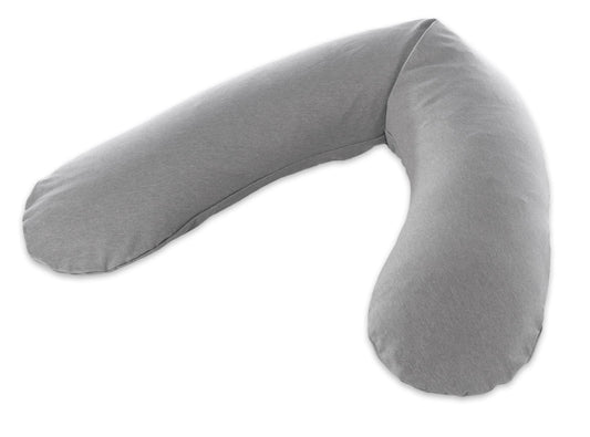 Grand coussin d’allaitement microbille - Gris