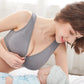 Lingerie femme soutien-gorge allaitement - Gris / M - Soutien-gorge d’allaitement