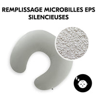 Petit coussin microbilles allaitement - Anthracite