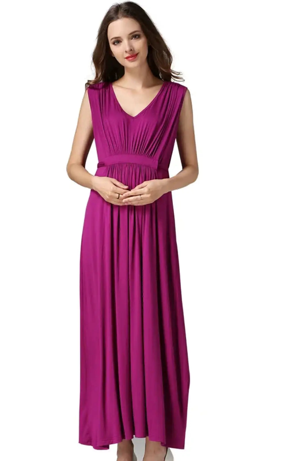 Robe allaitement cérémonie violet
