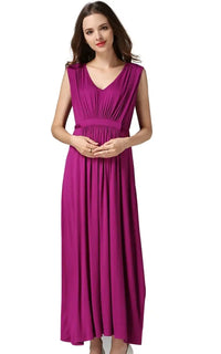 Robe allaitement cérémonie violet