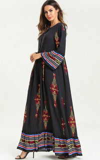 Robe allaitement manches longues, vue 2
