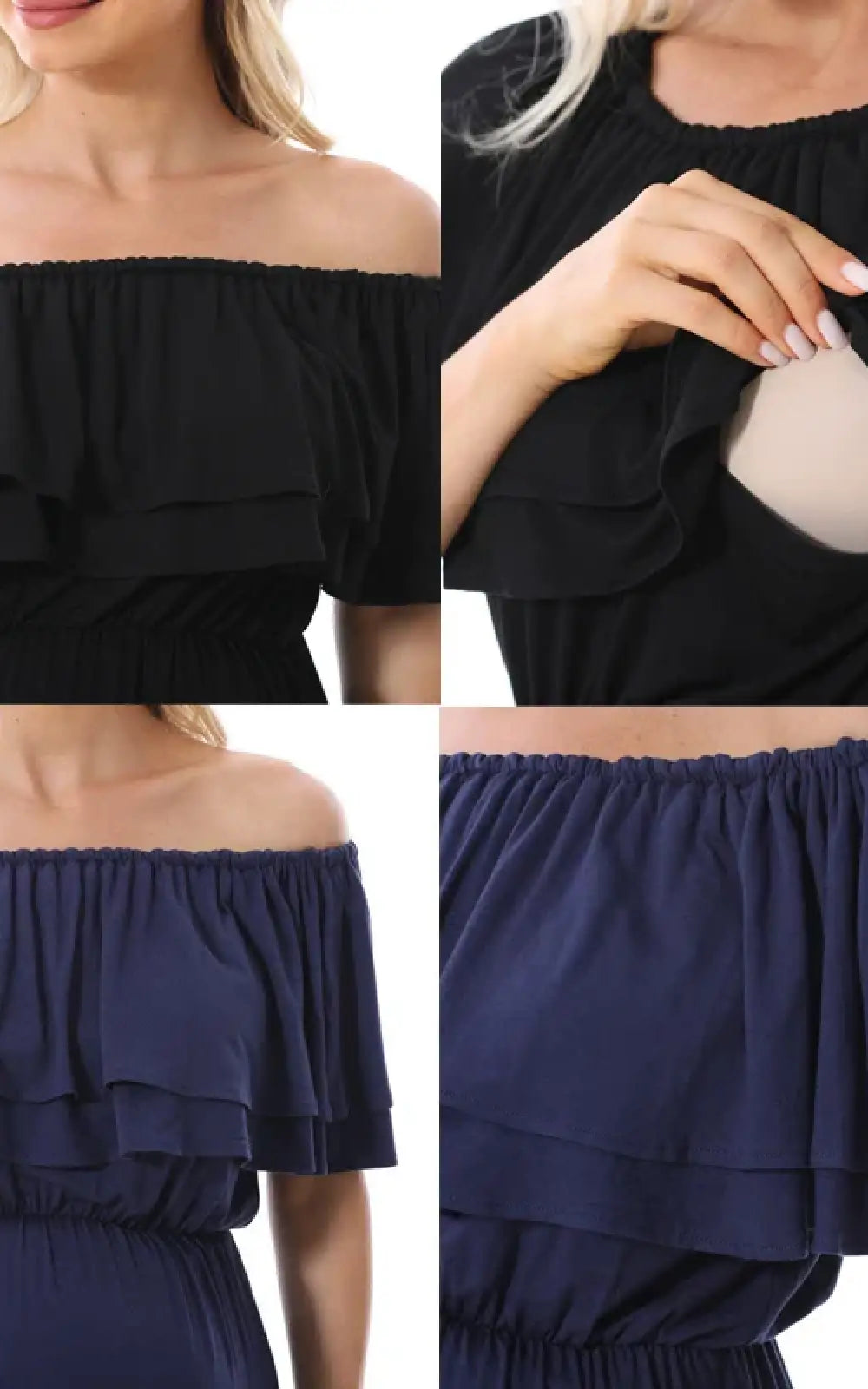 Robe allaitement mariage, vue 1