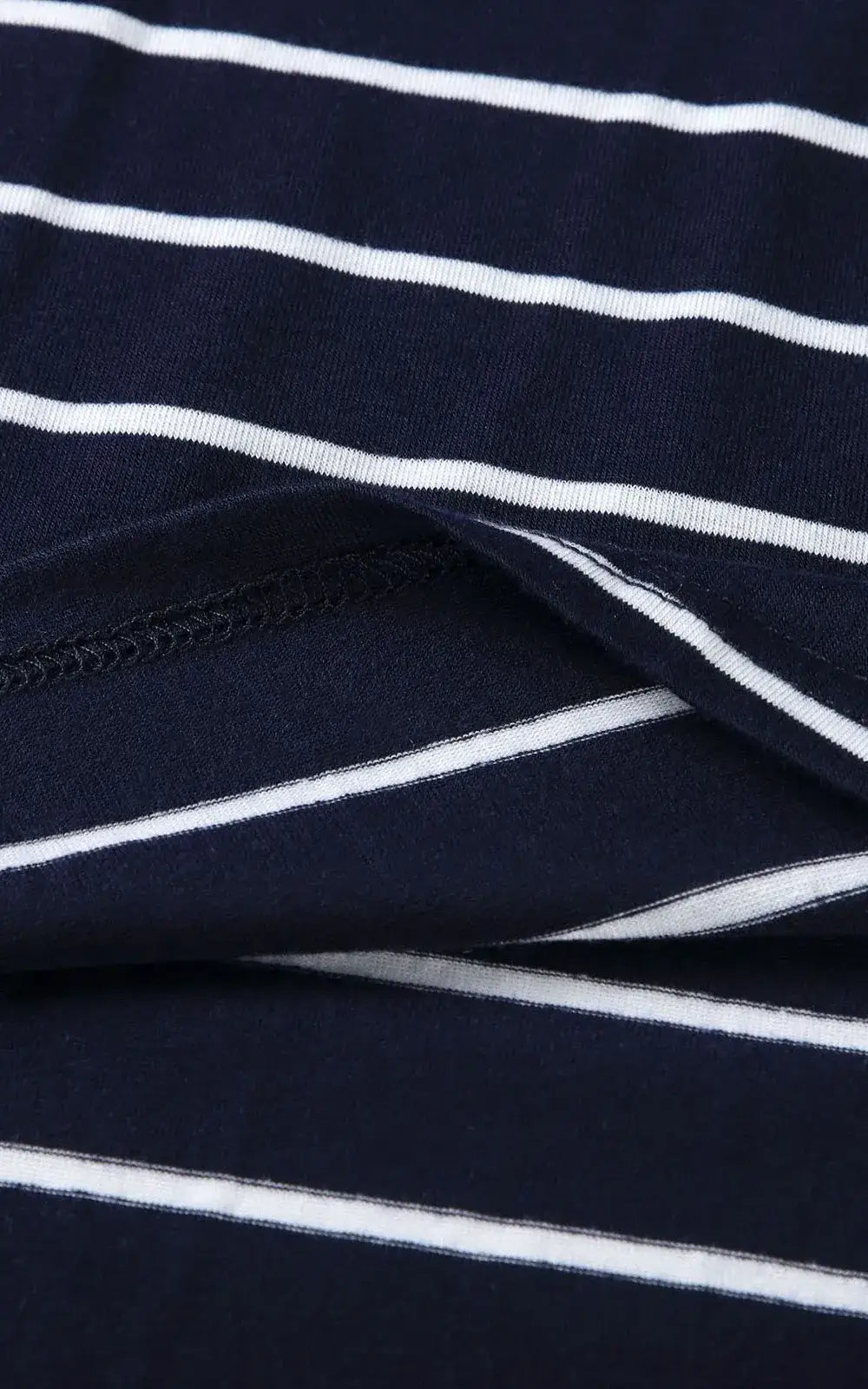 Robe allaitement rayée à ceinture, vue 2