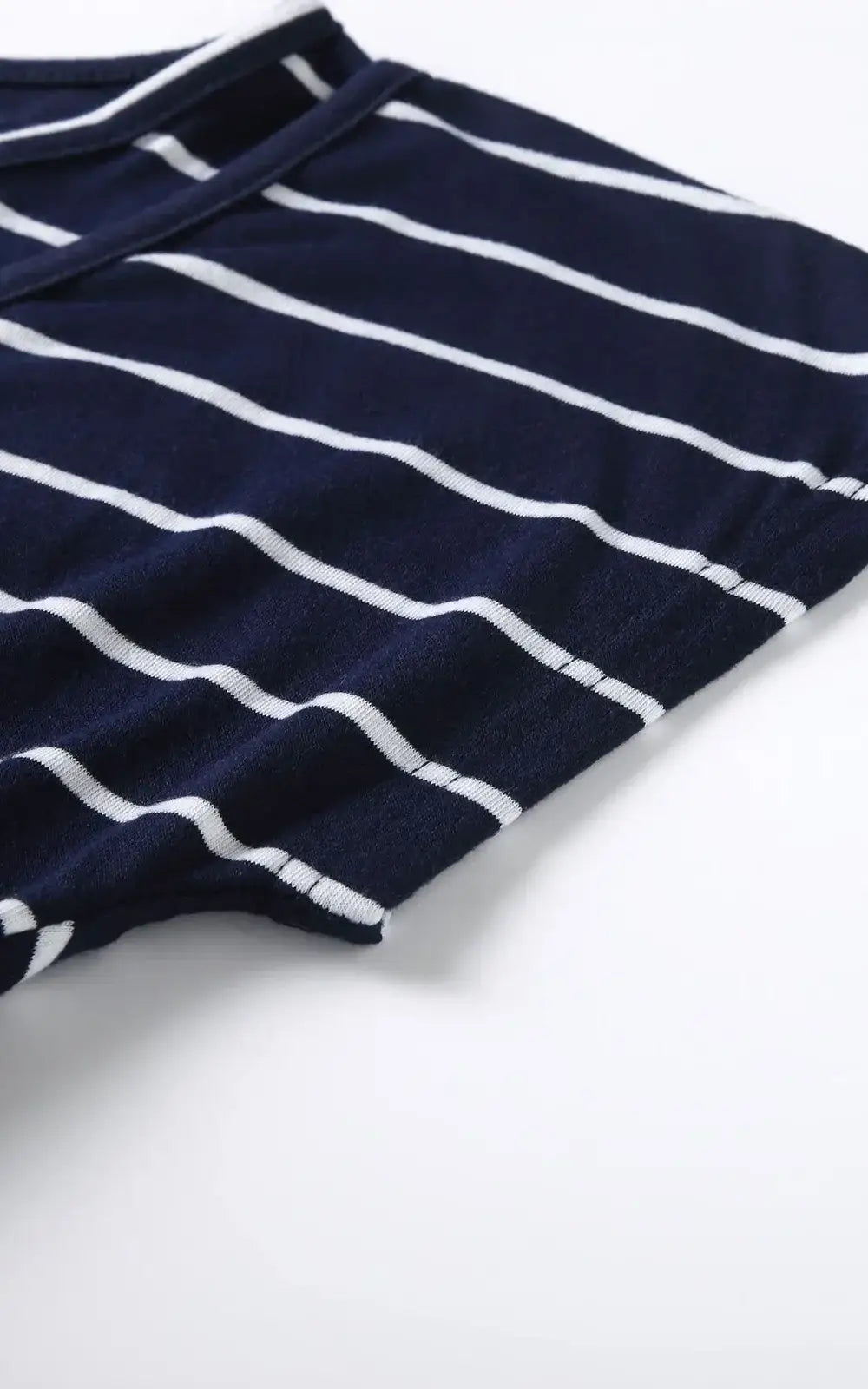 Robe allaitement rayée à ceinture, vue 3