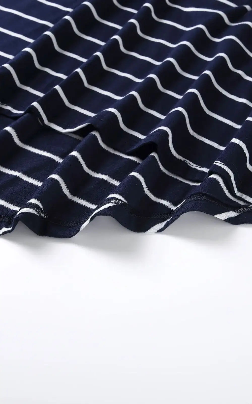 Robe allaitement rayée à ceinture, vue 4