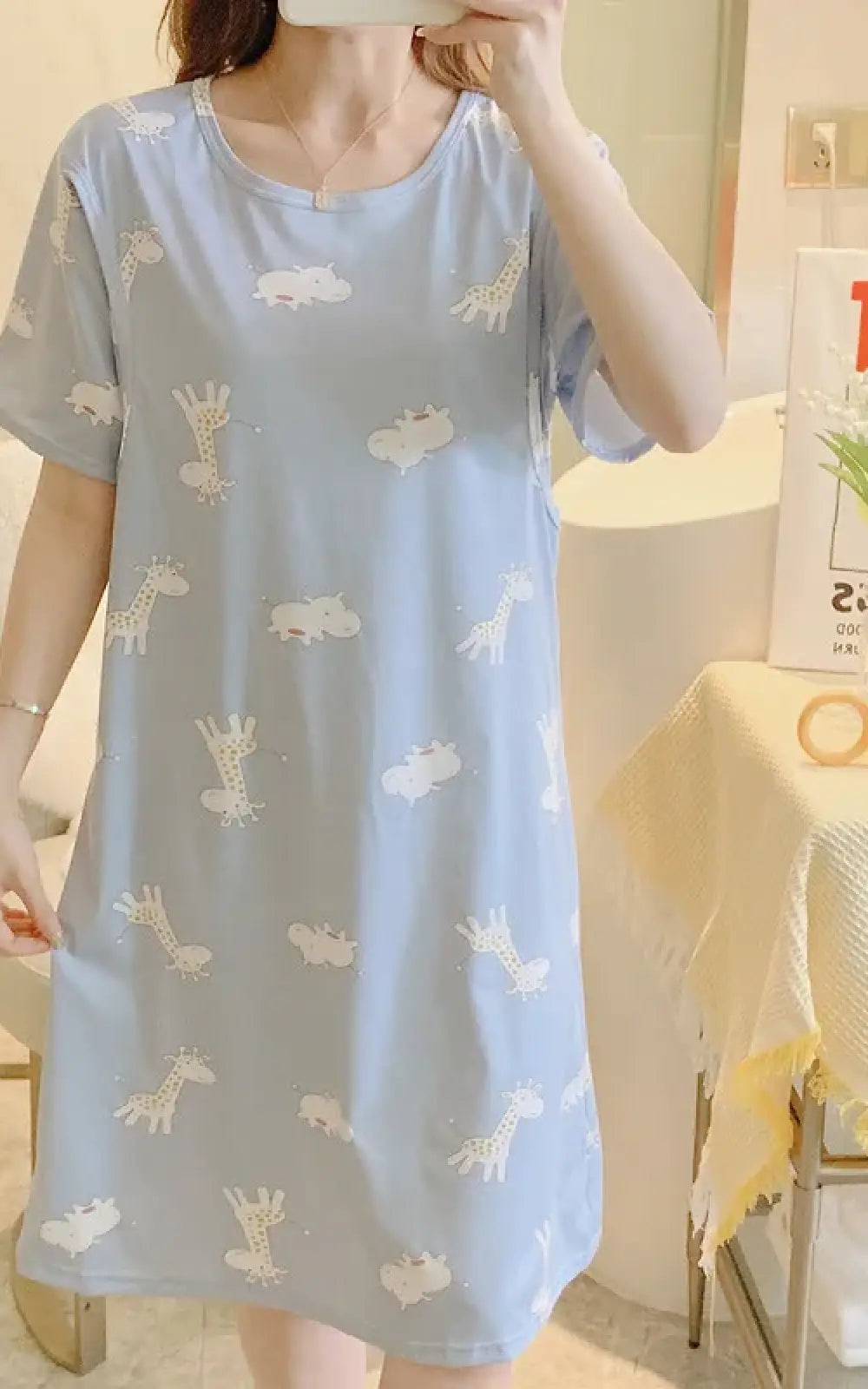 Robe pyjama allaitement, vue 1