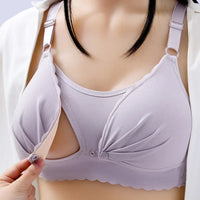 Soutien-gorge allaitement absorbant - Violet / 34 / Unique - Soutien-gorge d’allaitement