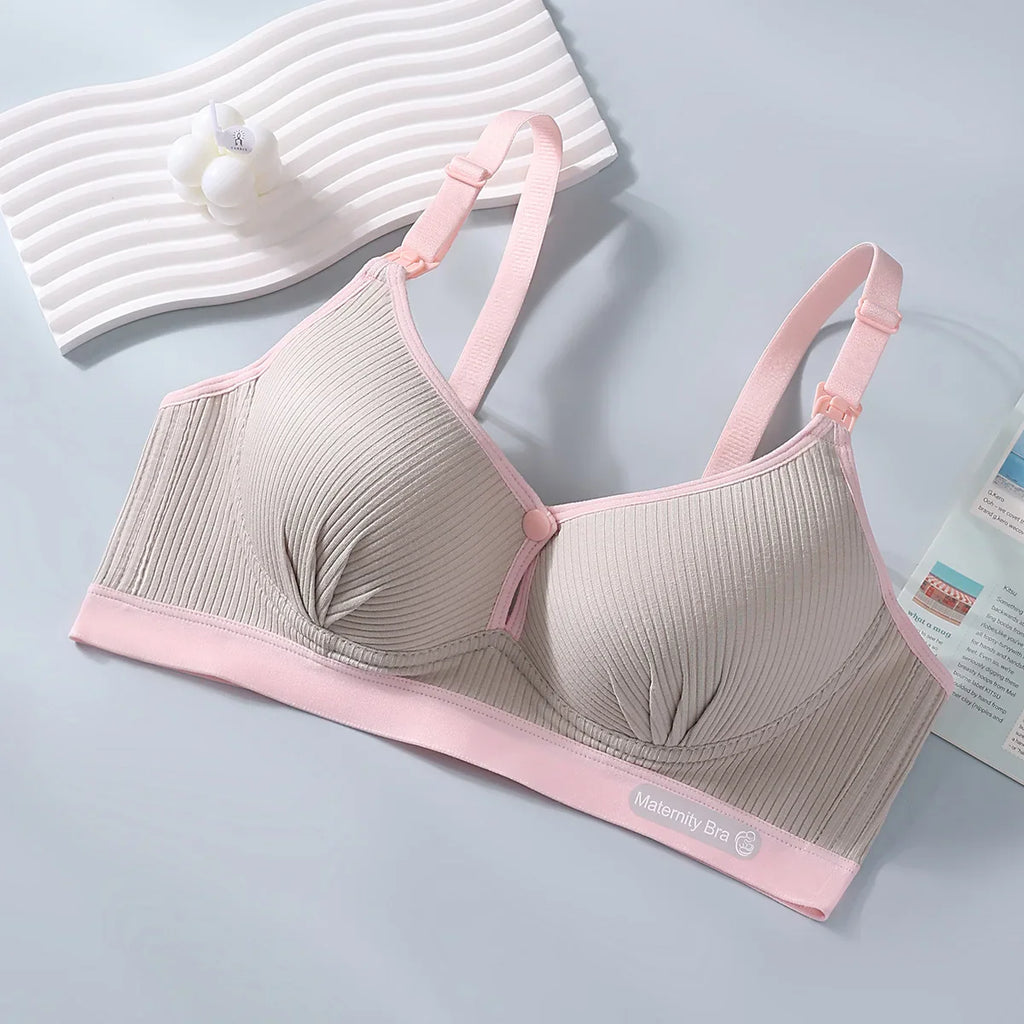 Soutien-gorge allaitement bon maintien - Gris / 34 - Soutien-gorge d’allaitement