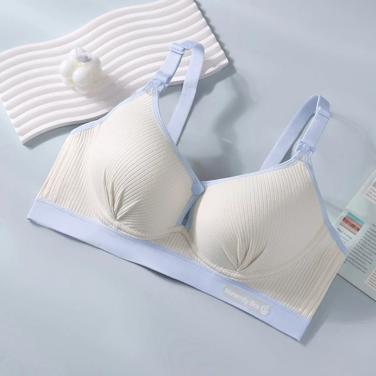 Soutien-gorge allaitement bon maintien - Peau / 34 - Soutien-gorge d’allaitement