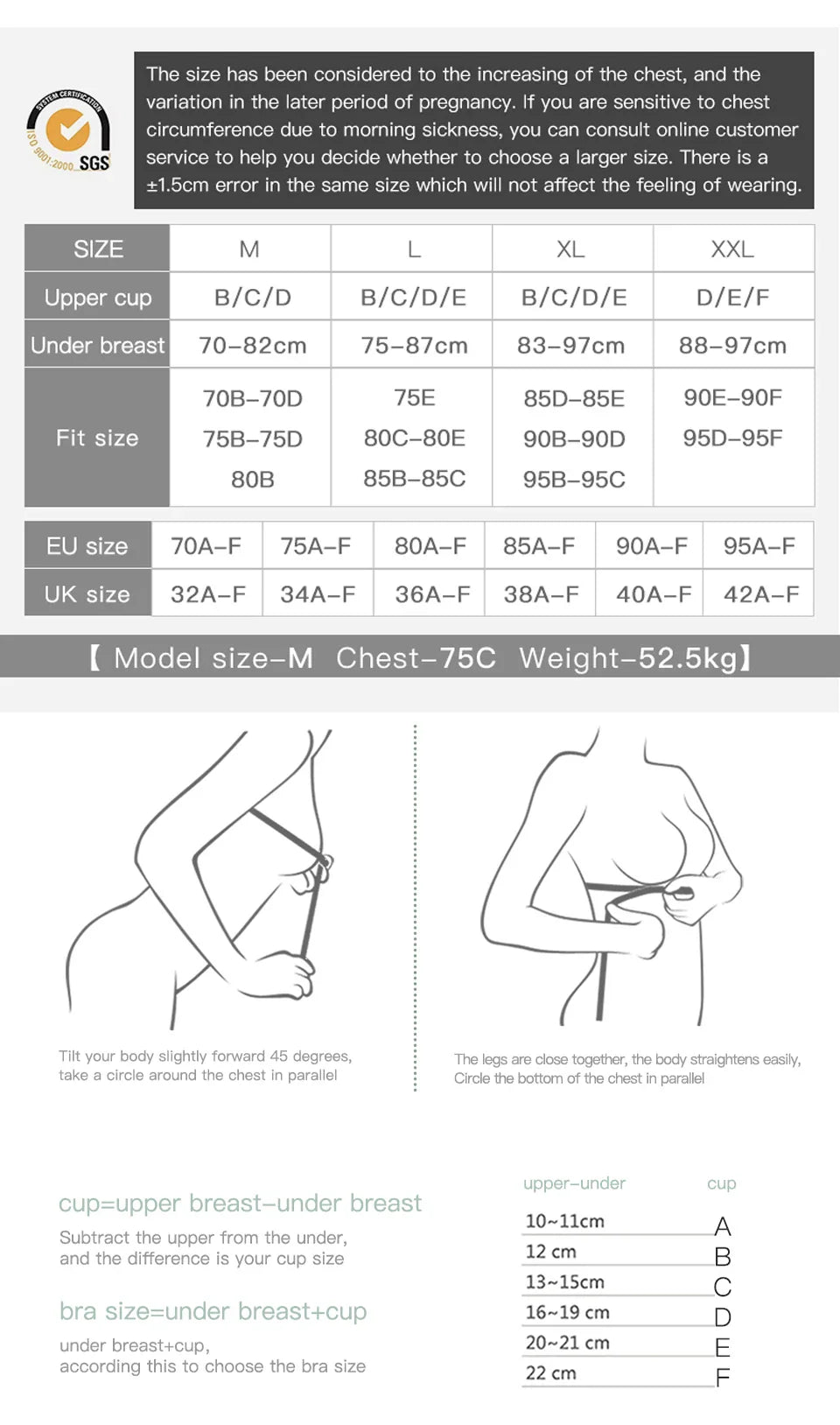 Soutien-gorge allaitement bon maintien sans armature - Soutien-gorge d’allaitement