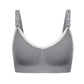 Soutien-gorge allaitement bon maintien sans armature - Gris / M - Soutien-gorge d’allaitement