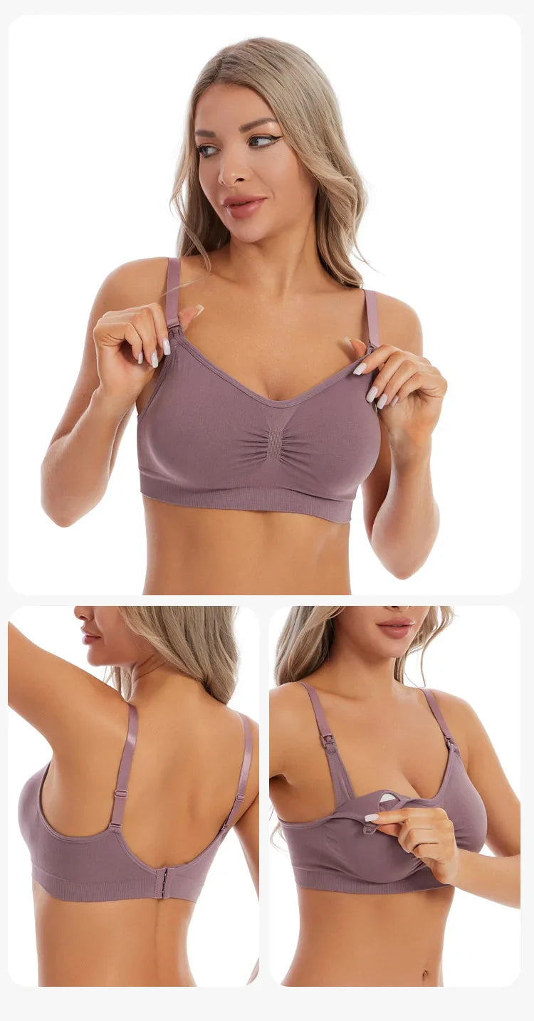 Soutien-gorge allaitement coton - Soutien-gorge d’allaitement