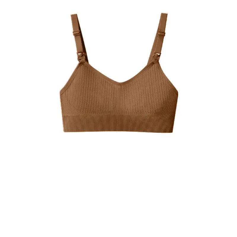 Soutien-gorge allaitement dos nu - Marron / XS - Soutien-gorge d’allaitement
