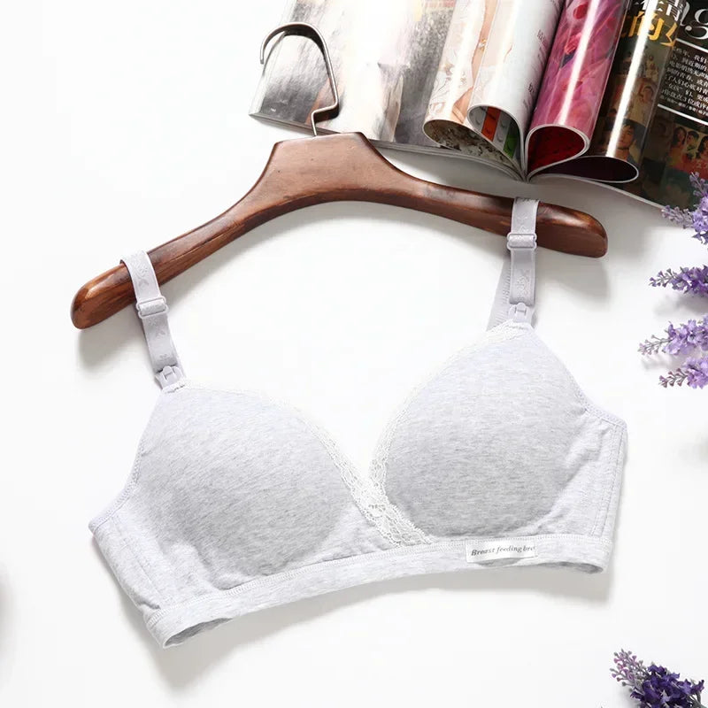 Soutien-gorge allaitement évolutif - Gris / 34 - Soutien-gorge d’allaitement