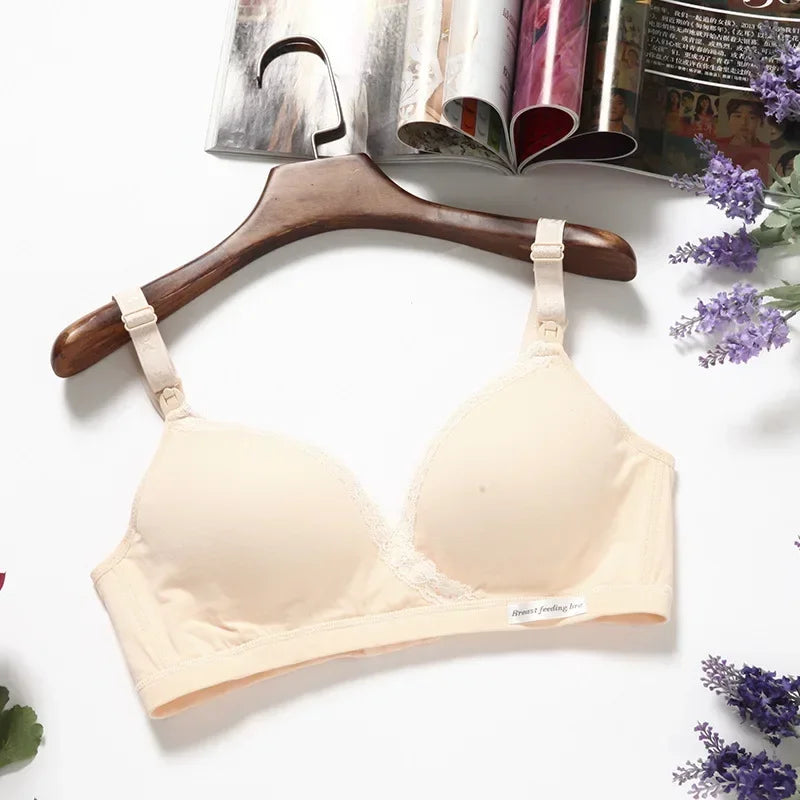 Soutien-gorge allaitement évolutif - Peau / 34 - Soutien-gorge d’allaitement