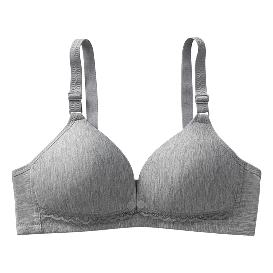 Soutien-gorge allaitement grand maintien - Gris / 34 (75BC) - Soutien-gorge d’allaitement