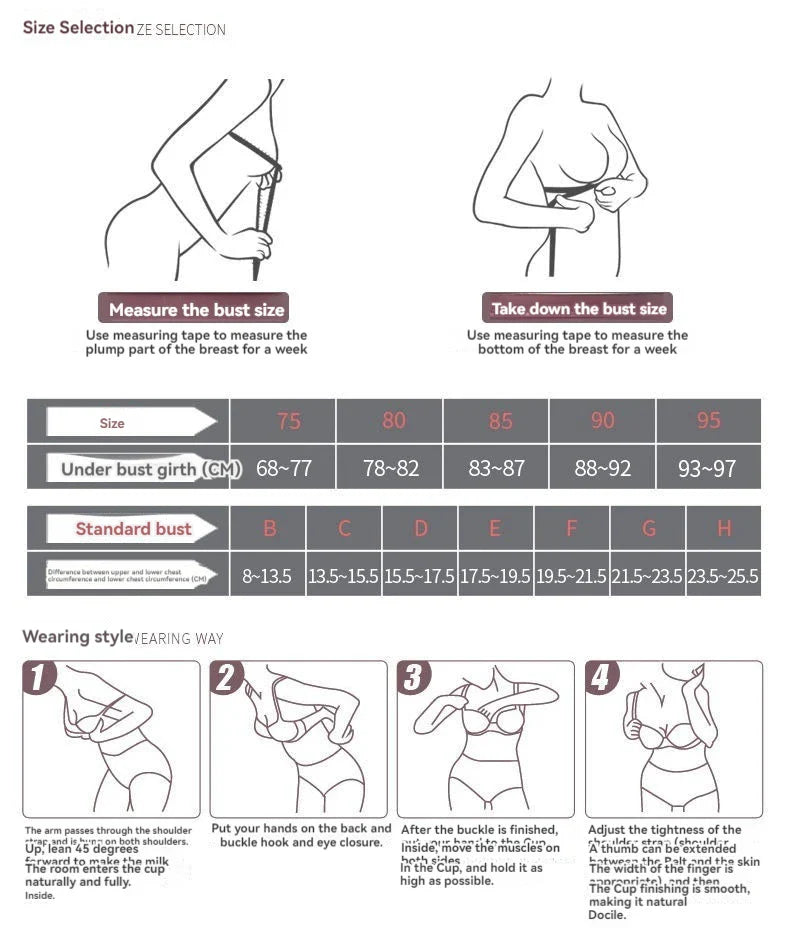 Soutien-gorge allaitement gros bonnet - Soutien-gorge d’allaitement