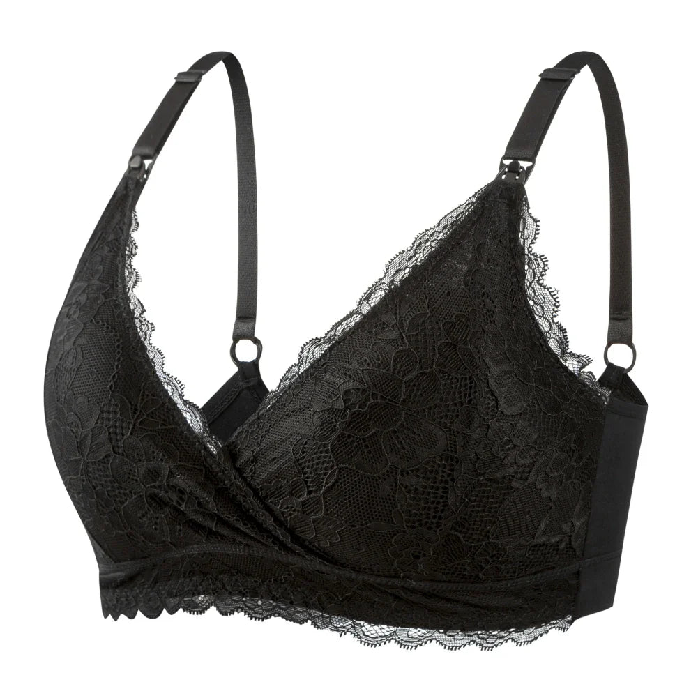 Soutien-gorge allaitement joli - Noir / S - Soutien-gorge d’allaitement