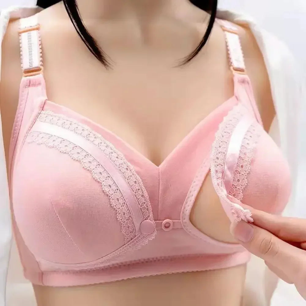 Soutien-gorge allaitement sexy - Rose / 34 - Soutien-gorge d’allaitement