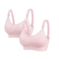 Soutien-gorge maternité - 2pcs Rose / M - Soutien-gorge d’allaitement