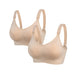 Soutien-gorge maternité - 2pcs Beige / M - Soutien-gorge d’allaitement