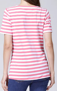 T-shirt allaitement à rayures, vue 2