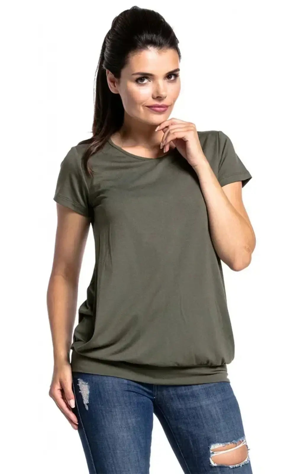 T-shirt allaitement grande taille, du S au XXXL