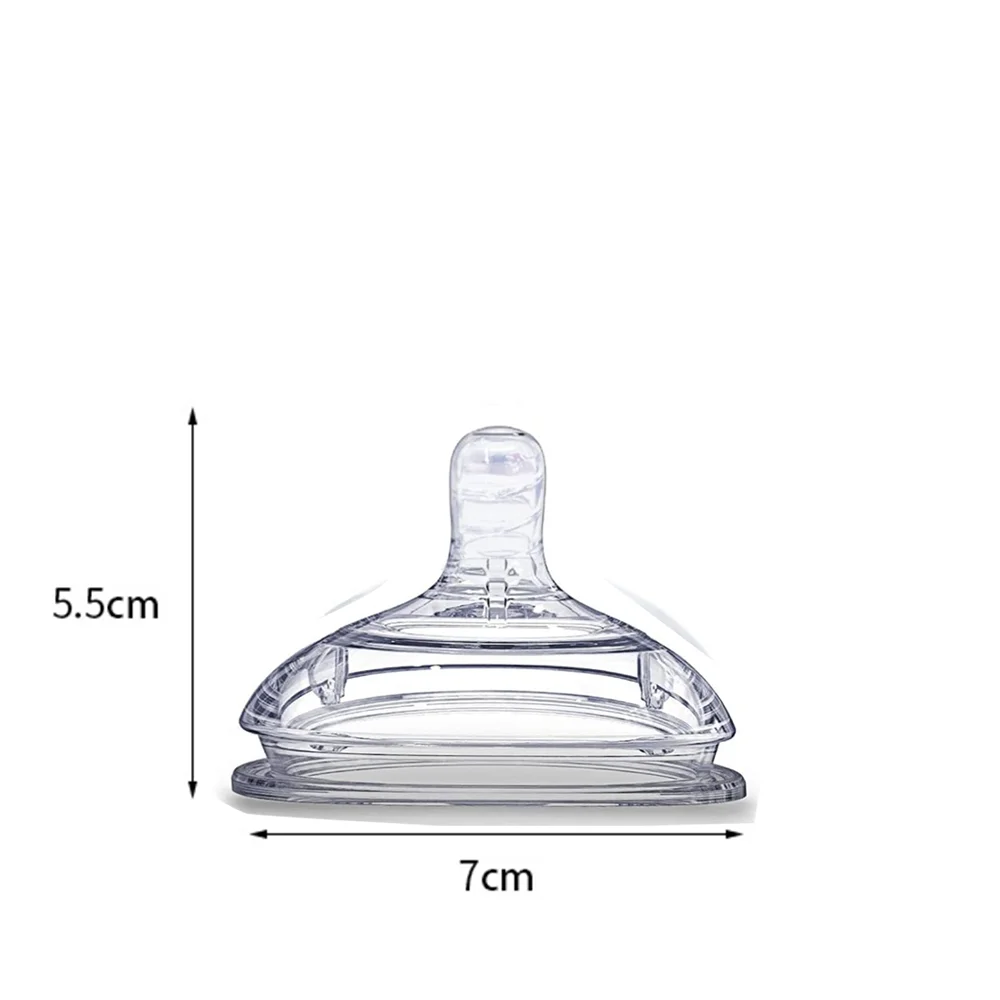 Tétine d’allaitement - Silicone 2pcs - Tétine allaitement