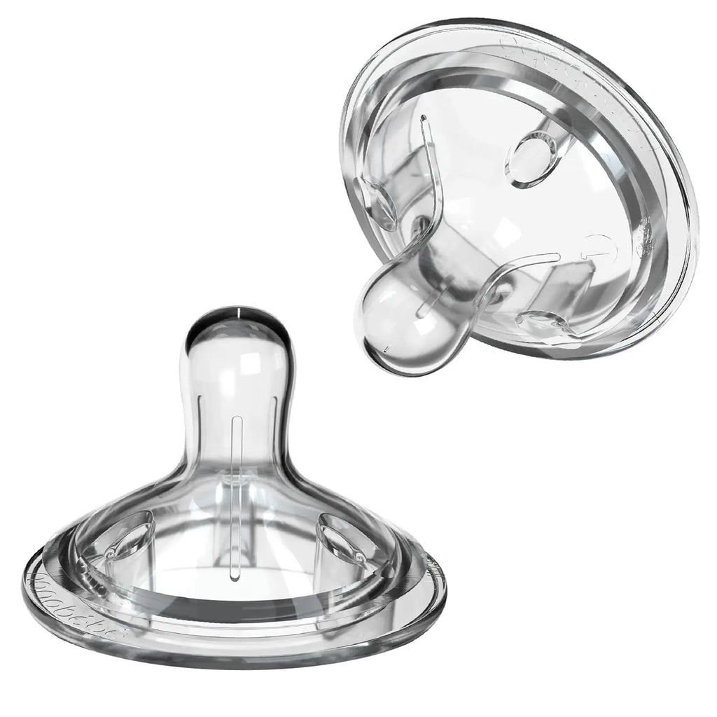 Tétine d’allaitement - Silicone 2pcs - Tétine allaitement