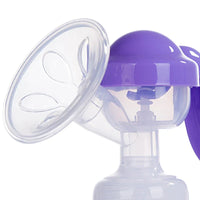 Tire-lait manuel avec pompe - Violet - Tire-lait manuel